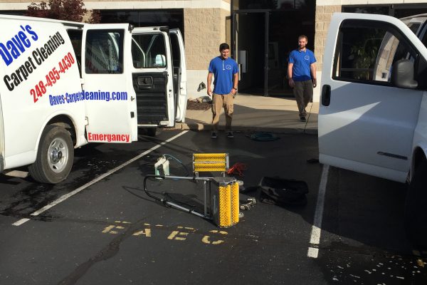 Commercial Carpet Cleaning Job Photo 1
